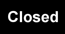 CLOSED FOR THE THANKSGIVING HOLIDAY